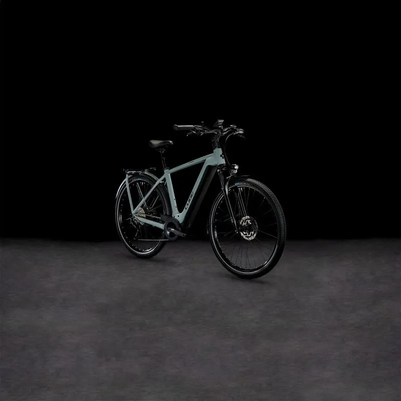 2023 Cube Kathmandu Hybrid One 750 - Electric Hybrid Bike - SwampGrey/Black-1